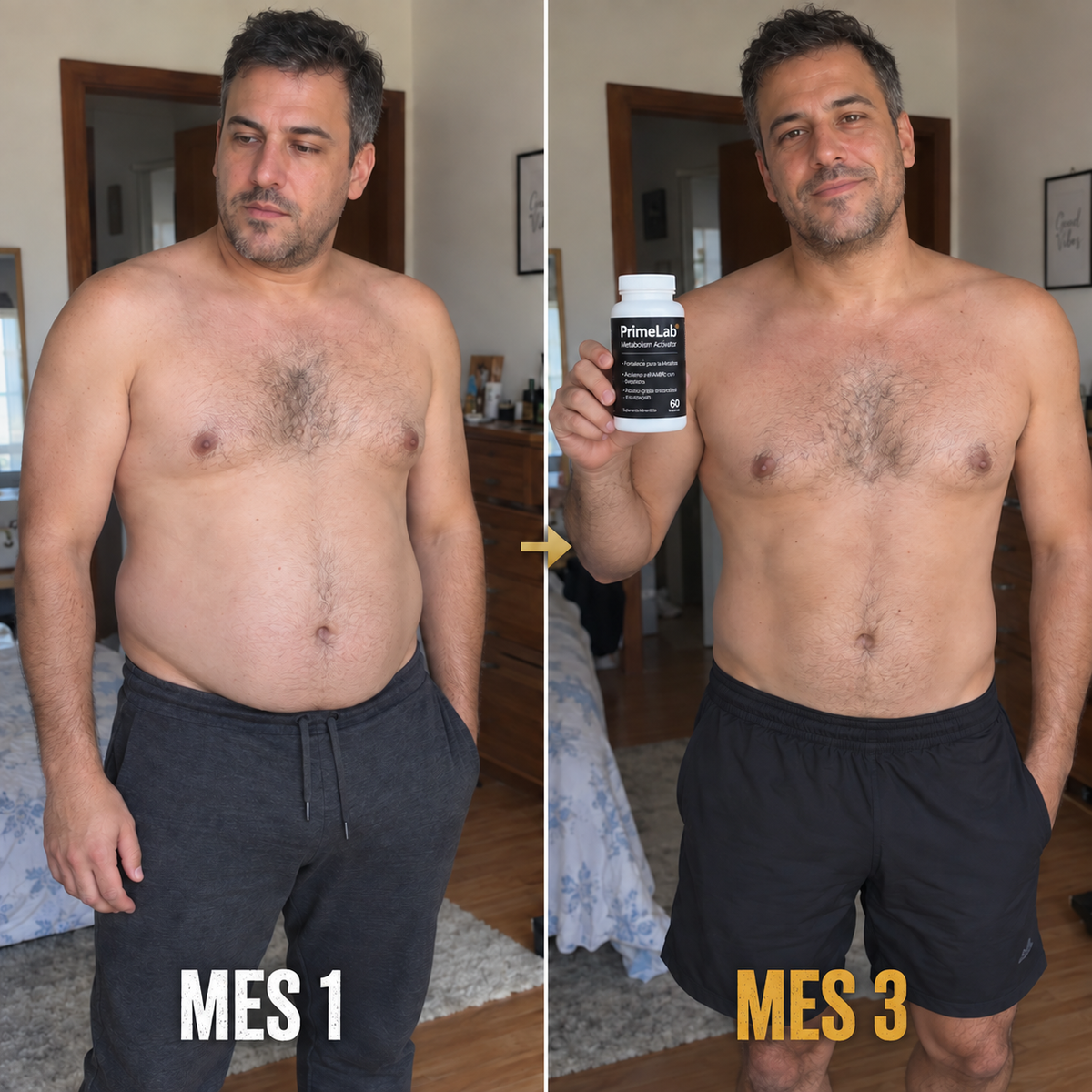 Primelab® - Recuperá un aspecto firme y masculino.